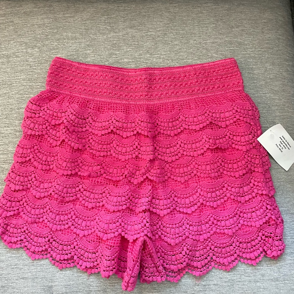 Boutique Lace Shorts XL